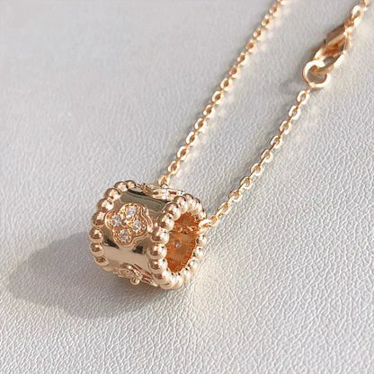 [LumiVibe]PERLEE PEDANT NECKLACE GOLD / ROSE GOLD