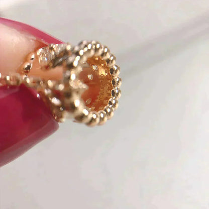 [LumiVibe]PERLEE PEDANT NECKLACE GOLD / ROSE GOLD