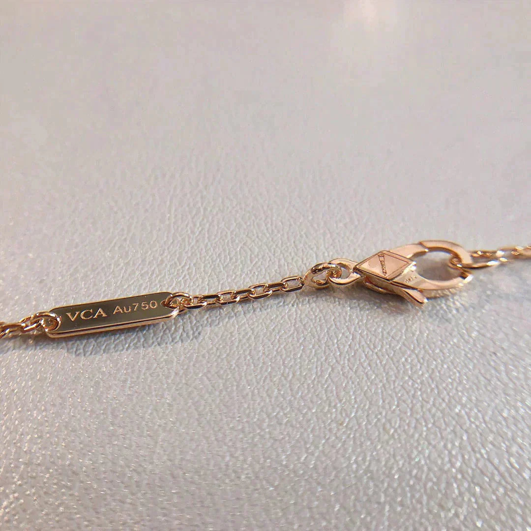 [LumiVibe]PERLEE PEDANT NECKLACE GOLD / ROSE GOLD