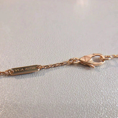[LumiVibe]PERLEE PEDANT NECKLACE GOLD / ROSE GOLD