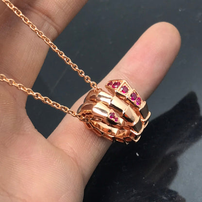 [LumiVibe]SERPENTI PEDANT NECKLACE
