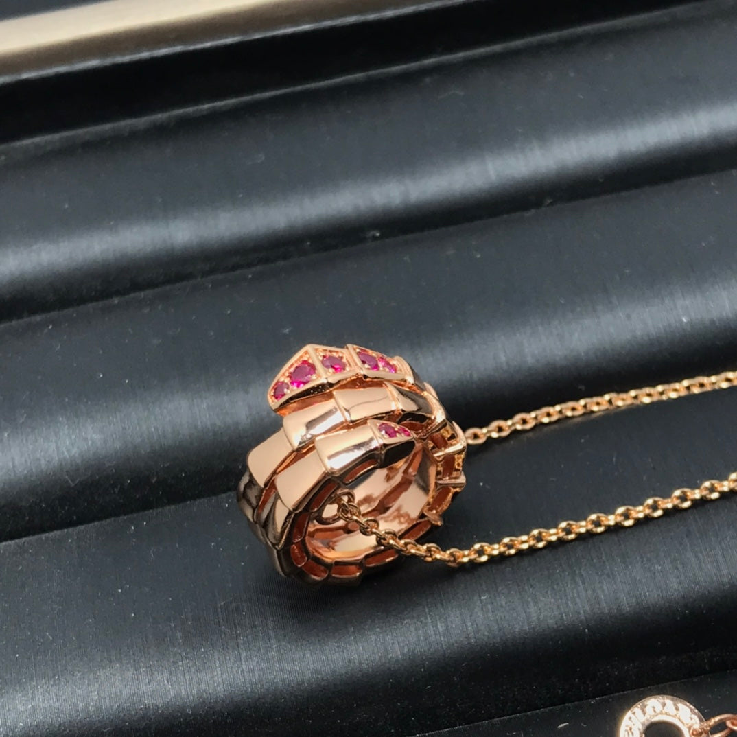 [LumiVibe]SERPENTI PEDANT NECKLACE