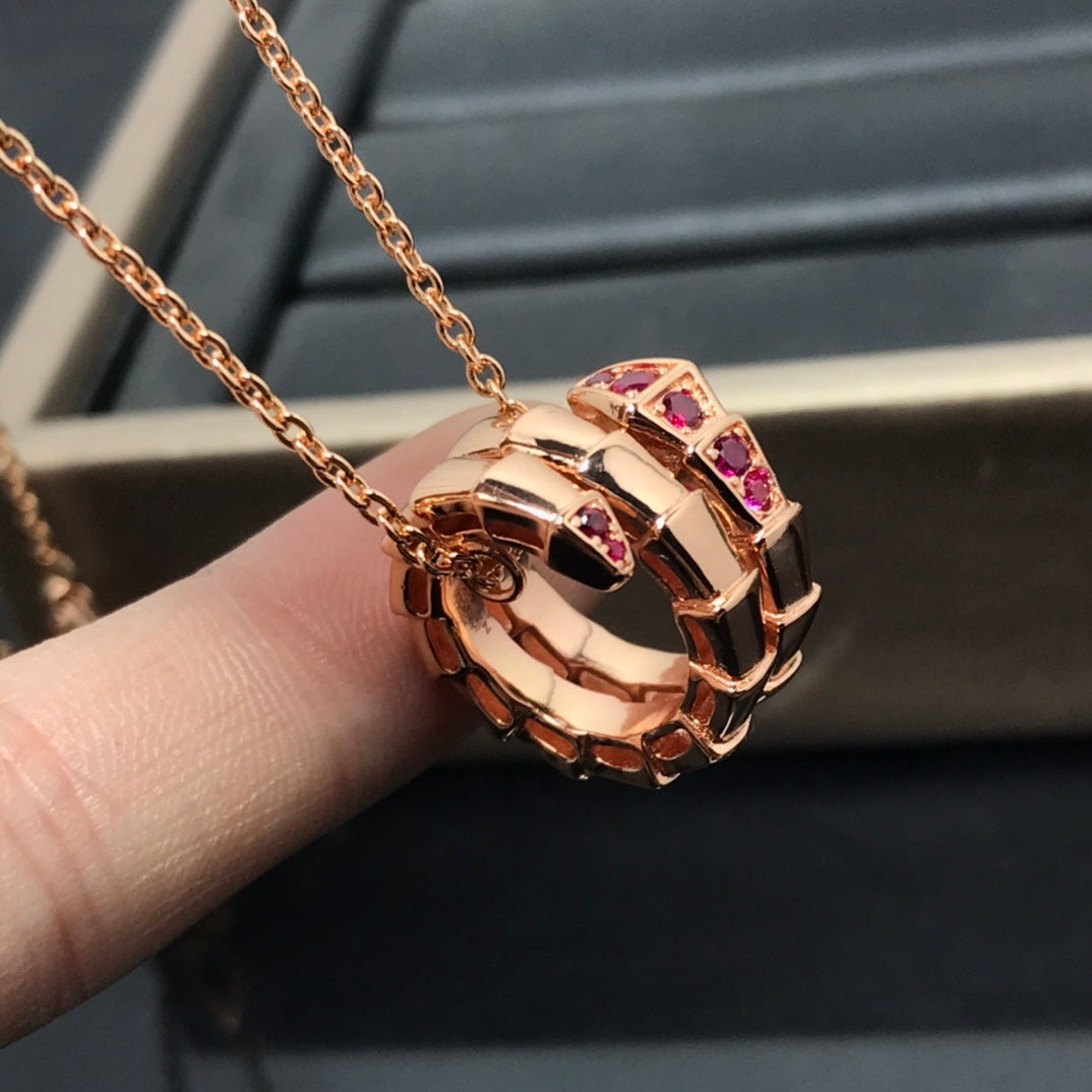 [LumiVibe]SERPENTI PEDANT NECKLACE