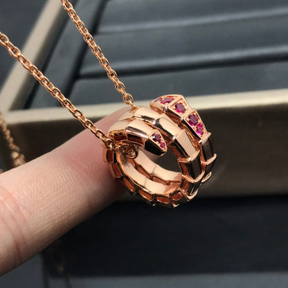[LumiVibe]SERPENTI PEDANT NECKLACE