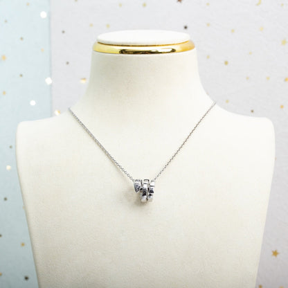 [LumiVibe]SERPENTI SILVER NECKLACE DIAMOND