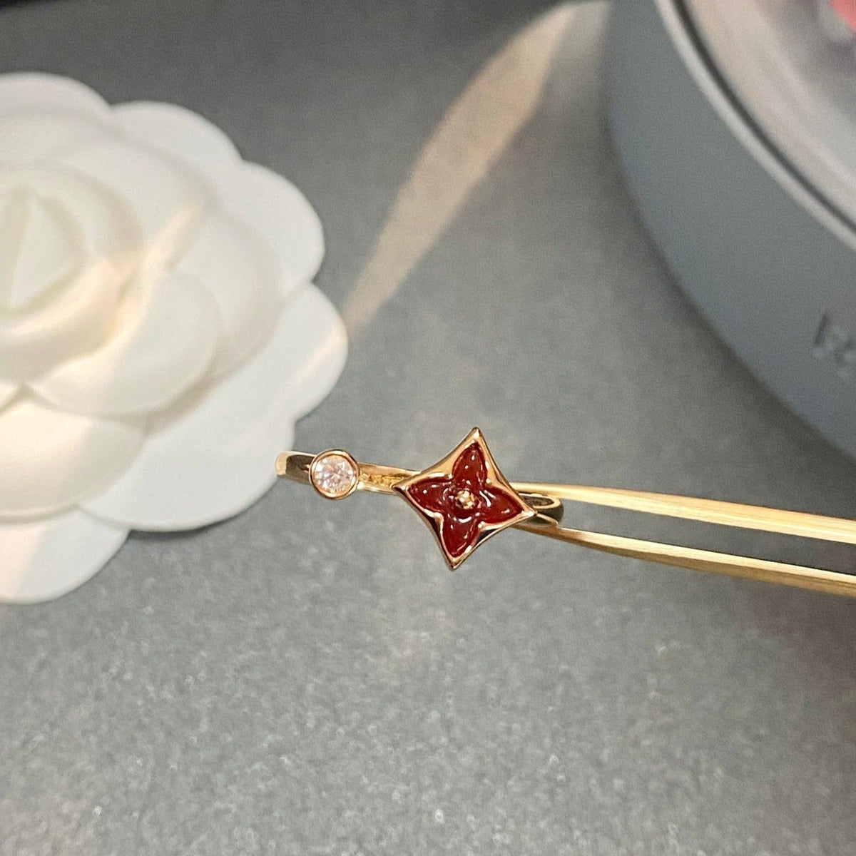[LumiVibe]STAR 1 DIAMOND OPEN RING