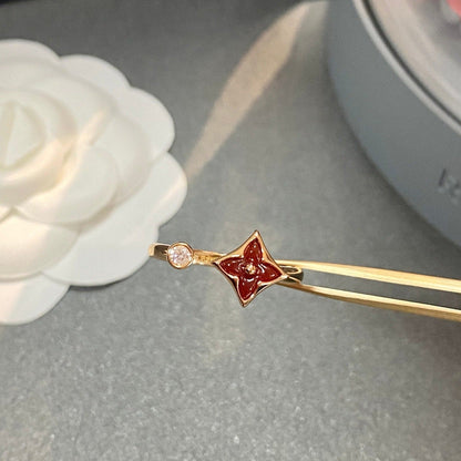 [LumiVibe]STAR 1 DIAMOND OPEN RING