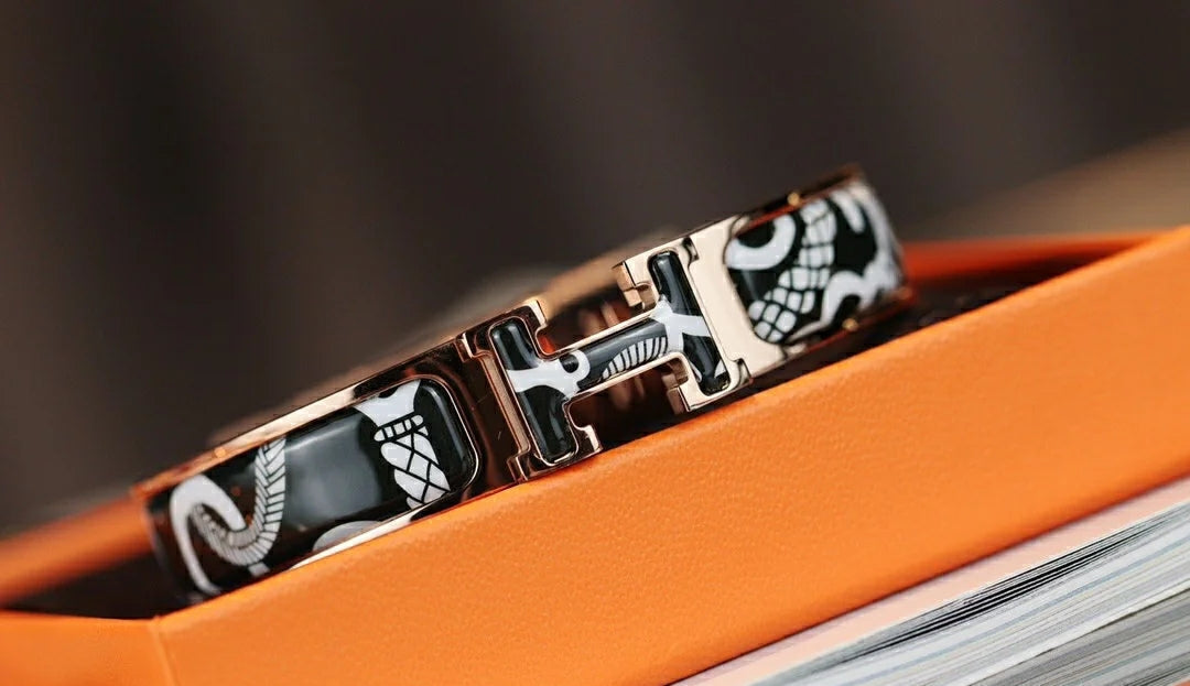 [LumiVibe]H TARTAN BRACELET 12MM