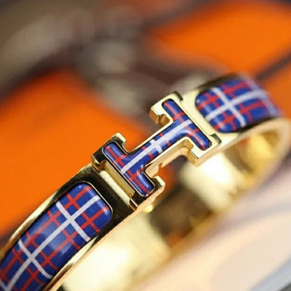 [LumiVibe]H TARTAN BRACELET 12MM