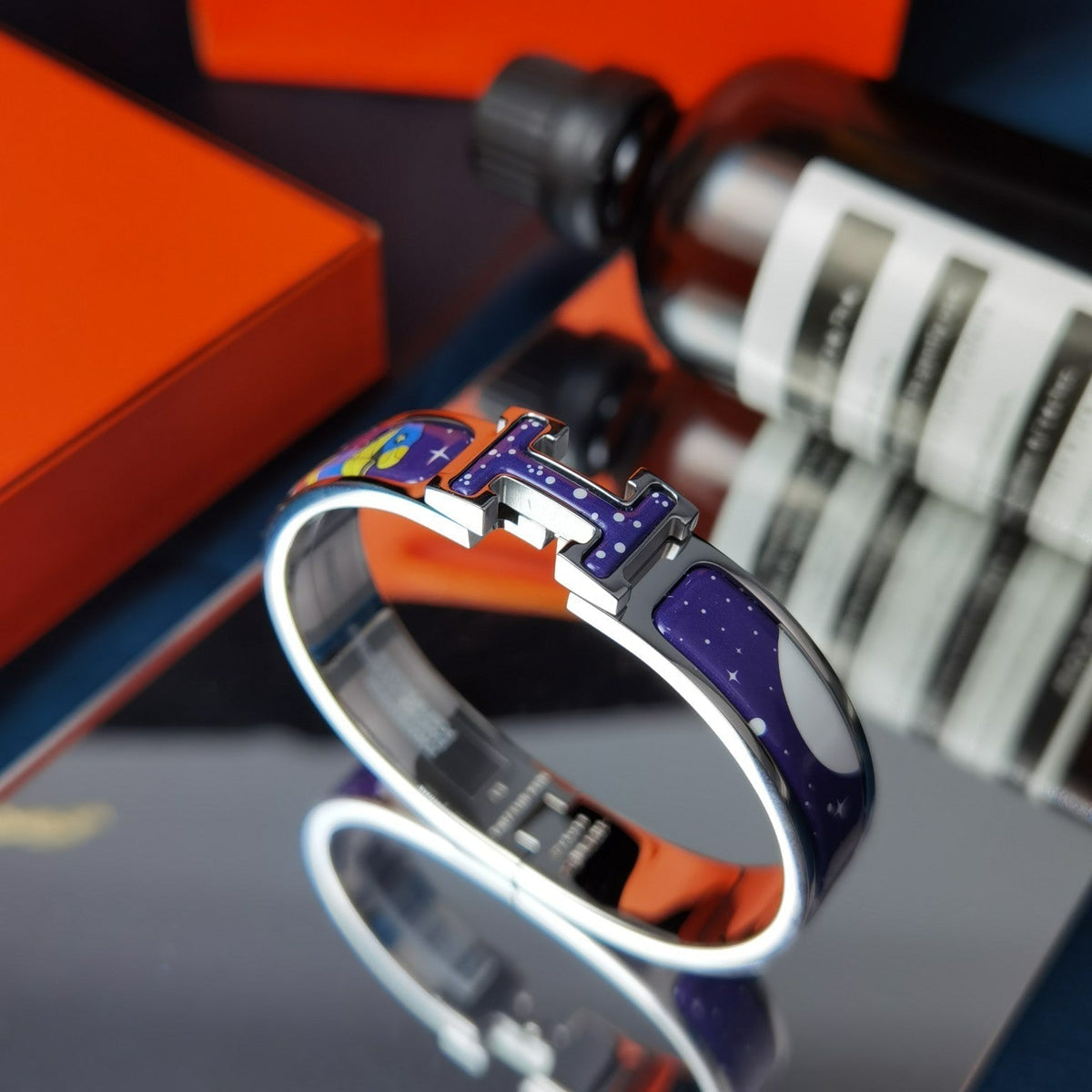 [LumiVibe]H STAR AND MOON BRACELET 12MM