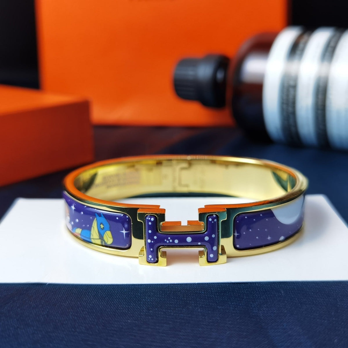 [LumiVibe]H STAR AND MOON BRACELET 12MM