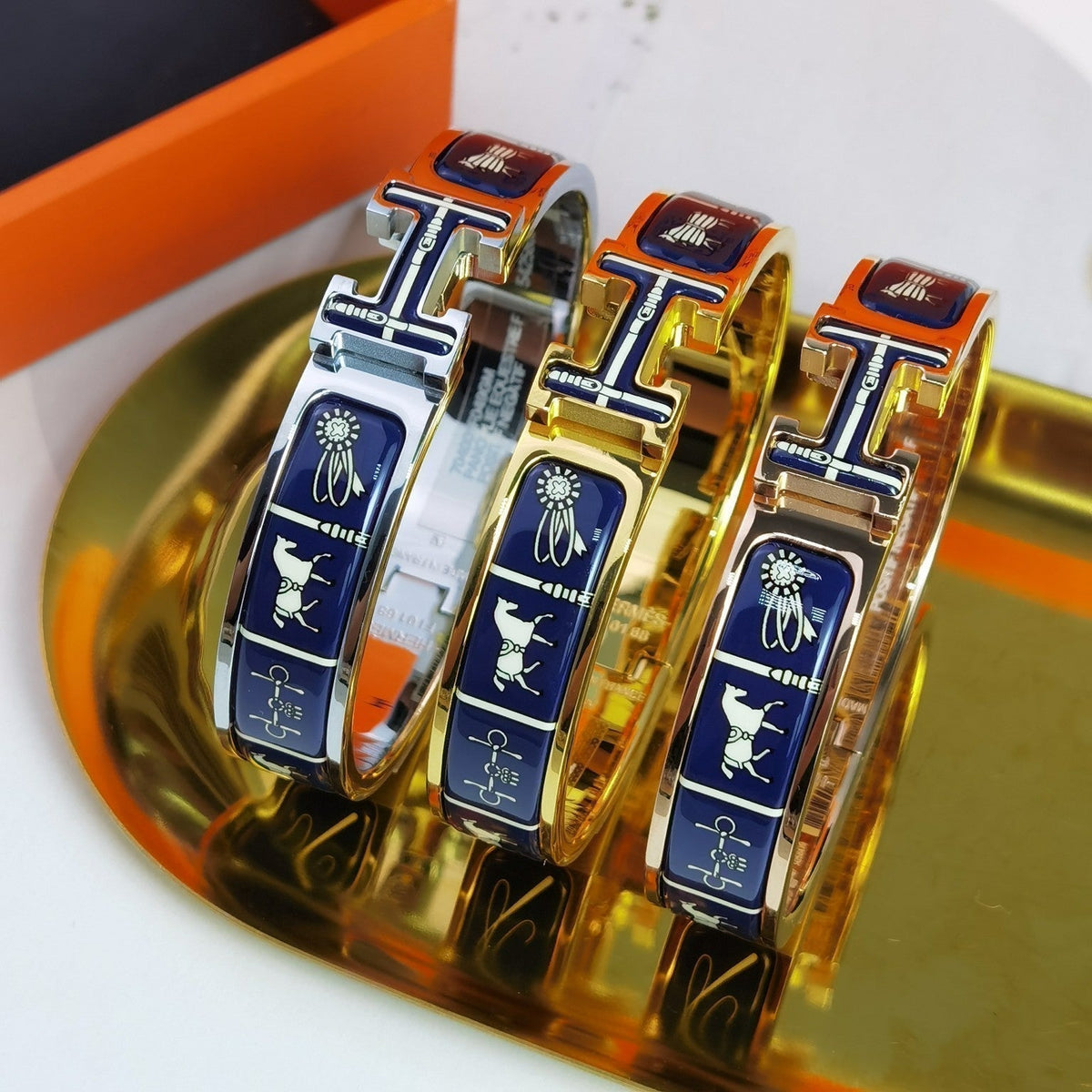[LumiVibe]H COUVERTURES DARK BLUE BRACELET