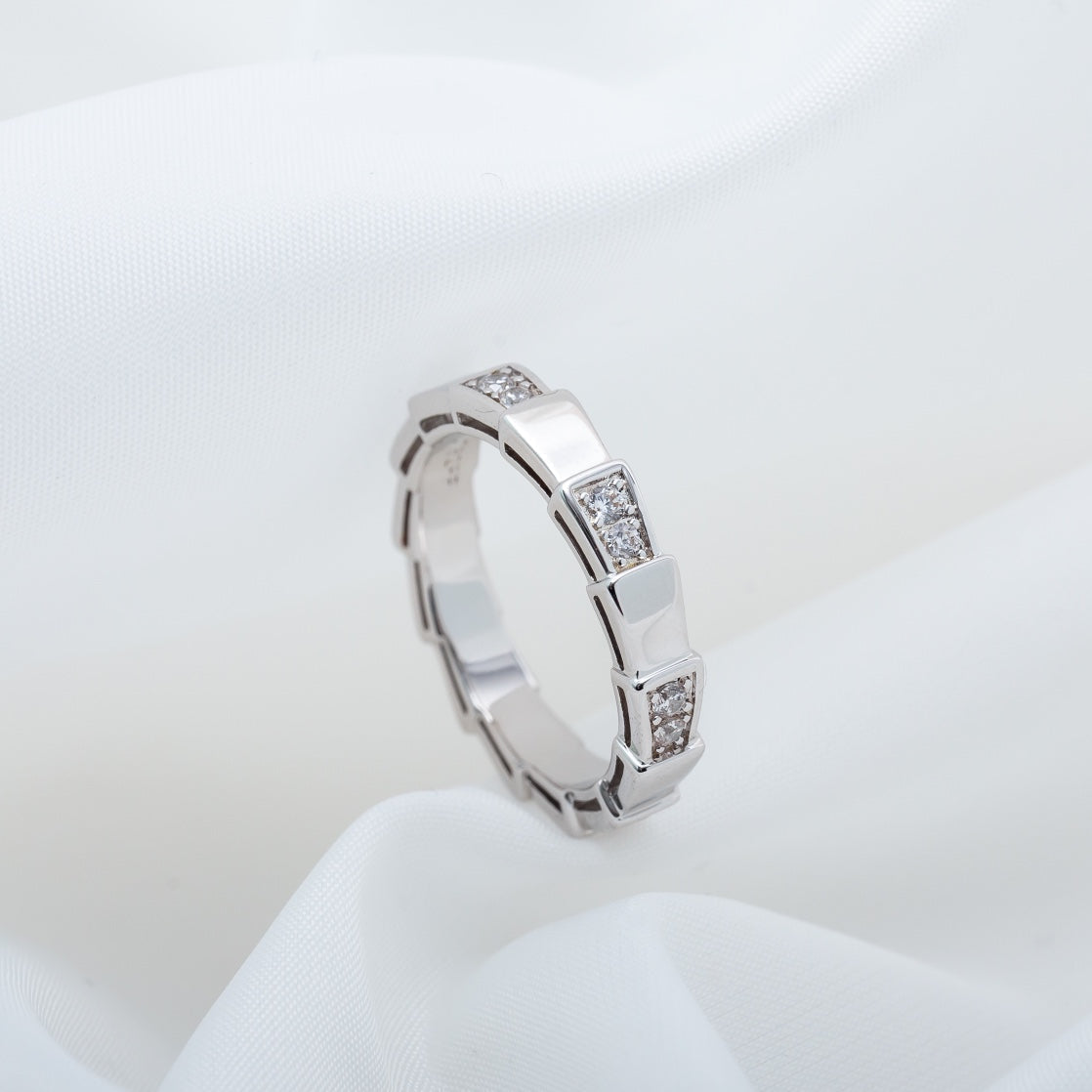 [LumiVibe]SERPENTI RING SILVER  3MM