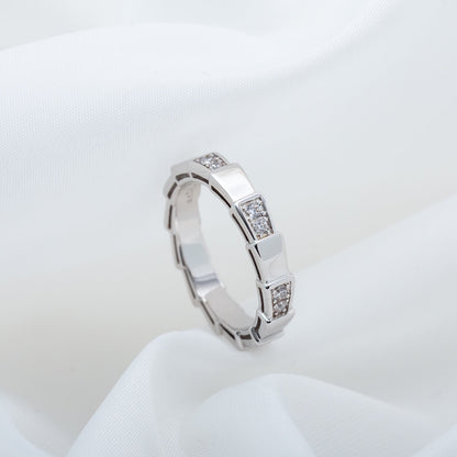 [LumiVibe]SERPENTI RING SILVER  3MM