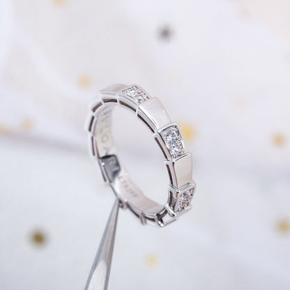 [LumiVibe]SERPENTI RING SILVER  3MM