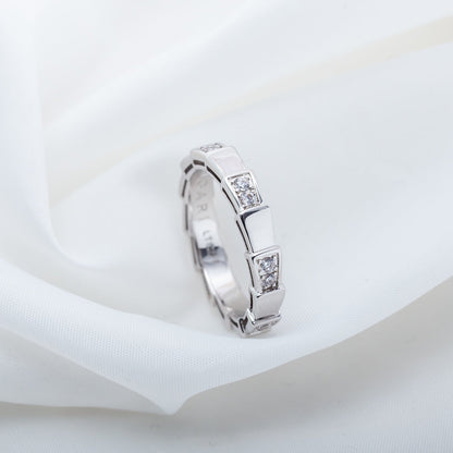 [LumiVibe]SERPENTI RING SILVER  3MM