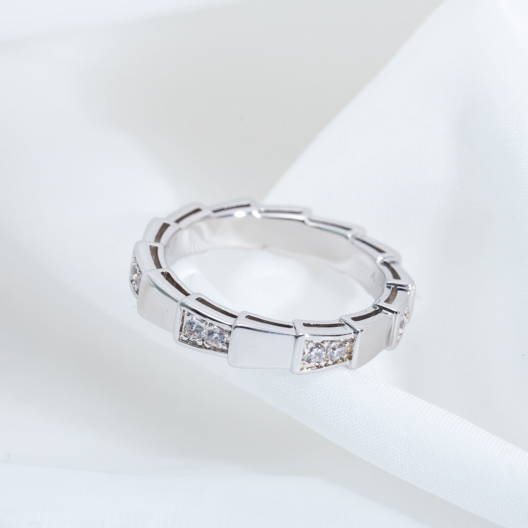 [LumiVibe]SERPENTI RING SILVER  3MM