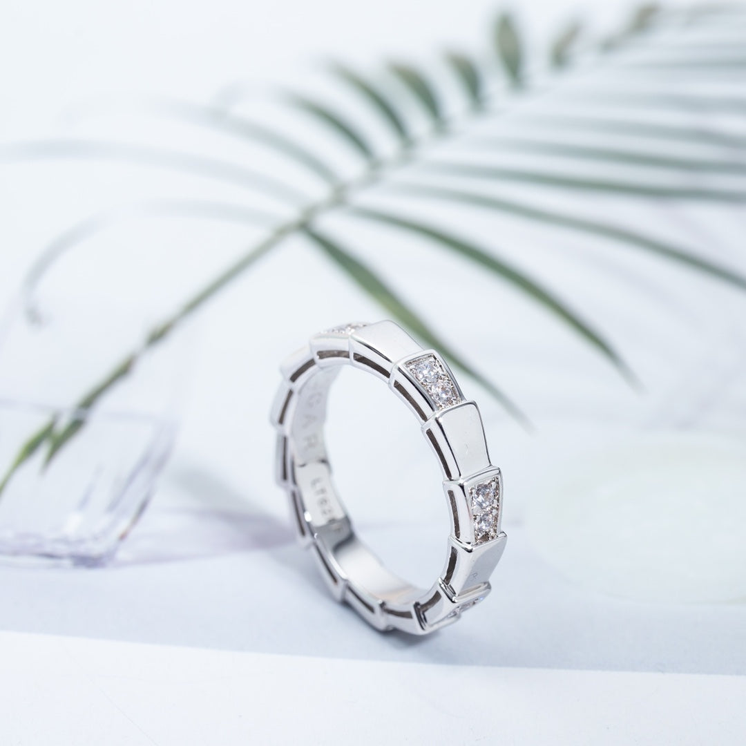 [LumiVibe]SERPENTI RING SILVER  3MM