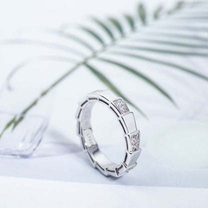 [LumiVibe]SERPENTI RING SILVER  3MM