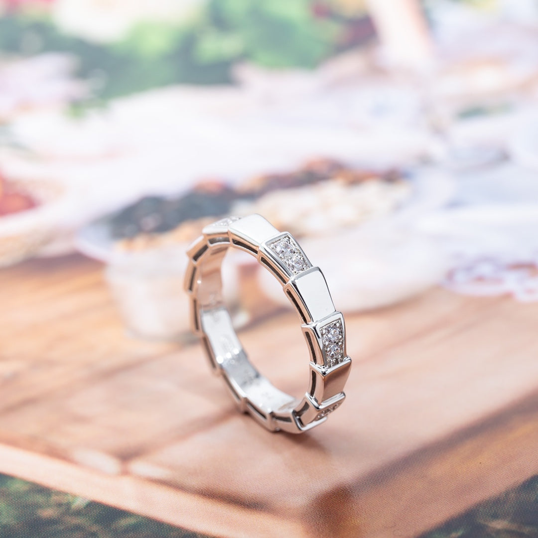 [LumiVibe]SERPENTI RING SILVER  3MM