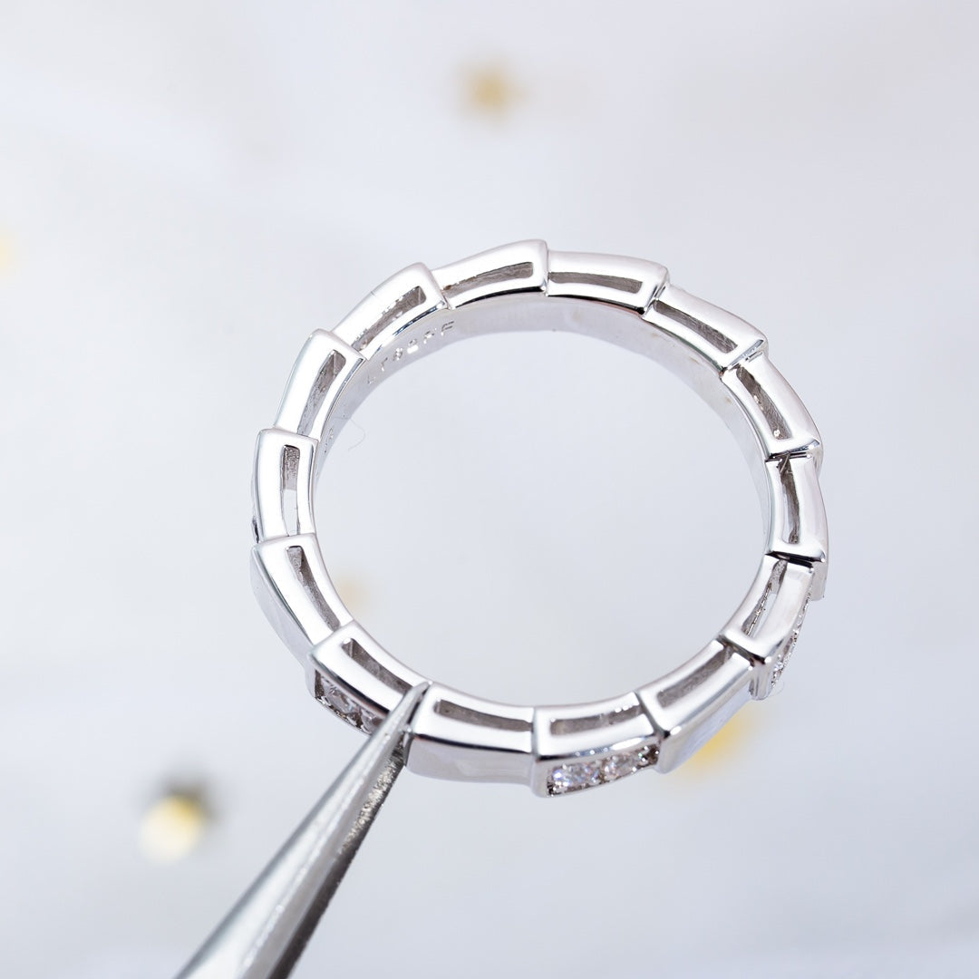 [LumiVibe]SERPENTI RING SILVER  3MM