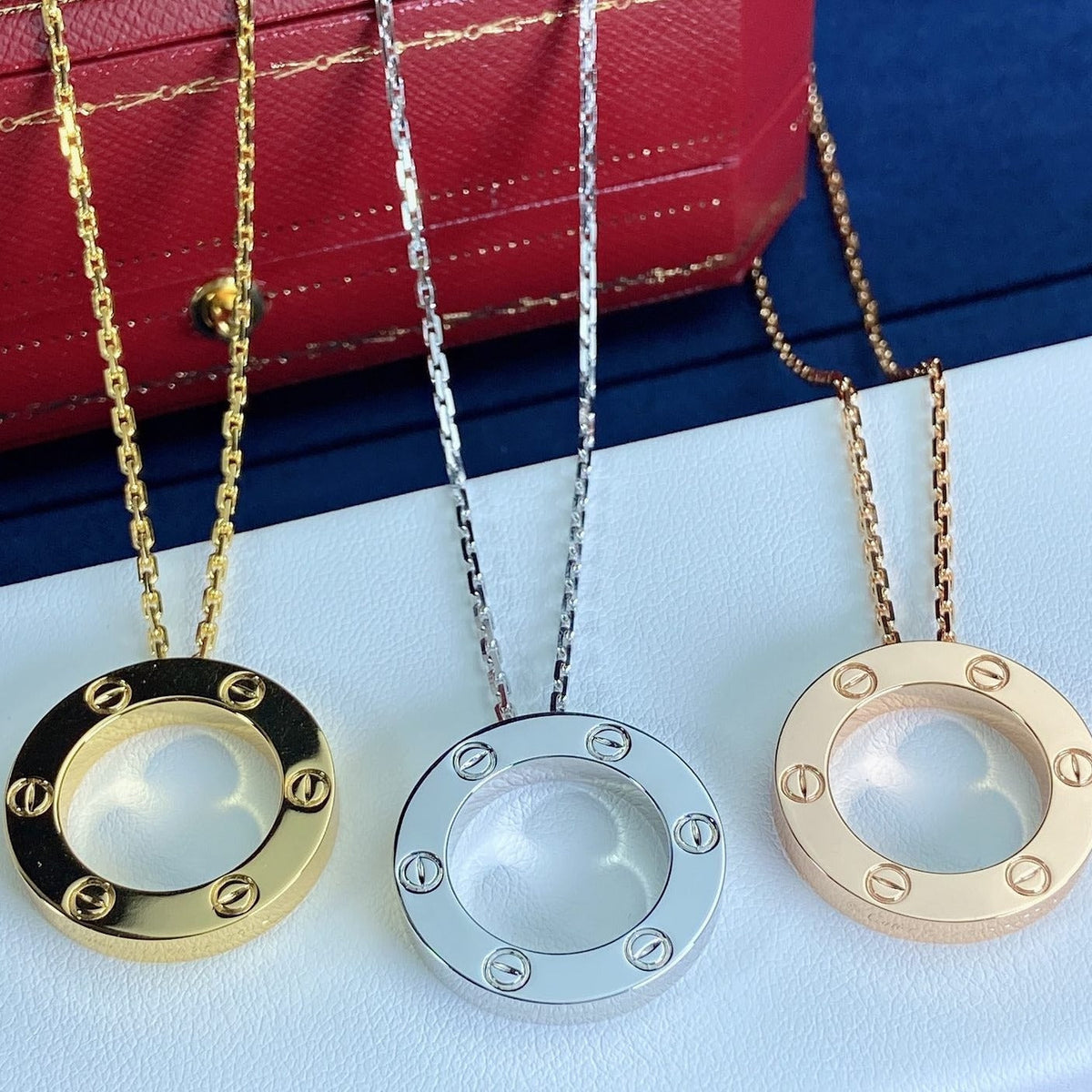 [LumiVibe]LOVE NECKLACE 16MM