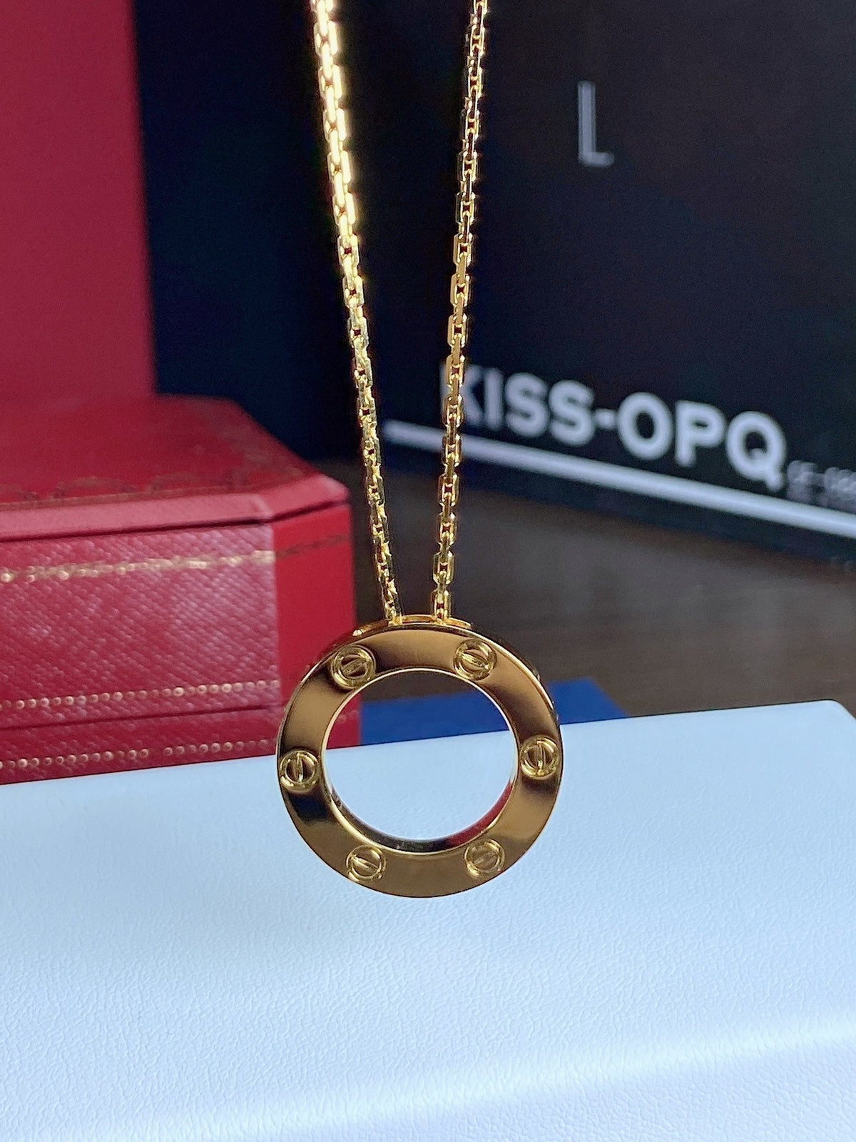 [LumiVibe]LOVE NECKLACE 16MM