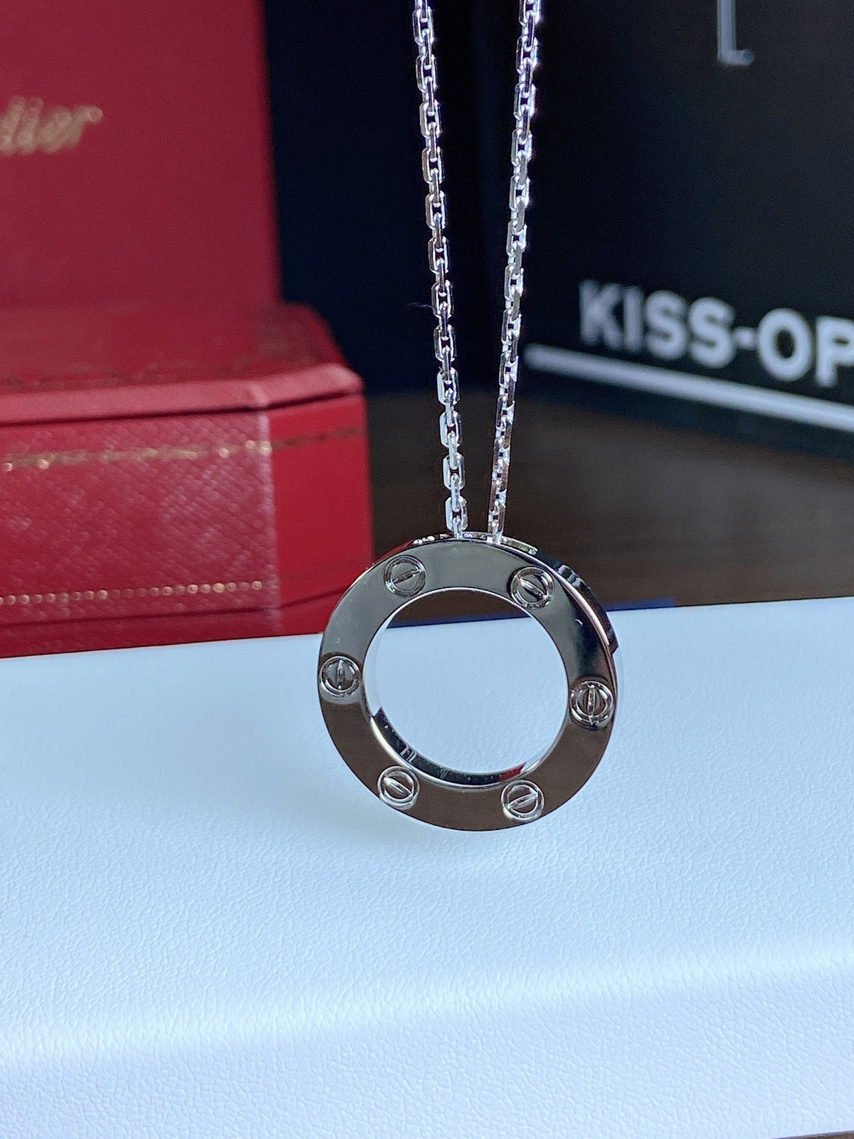 [LumiVibe]LOVE NECKLACE 16MM