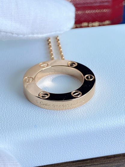 [LumiVibe]LOVE NECKLACE 16MM