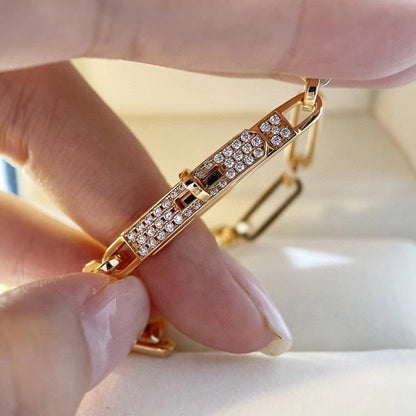 [LumiVibe]CHAINE BRACELET SMALL MODEL DIAMOND