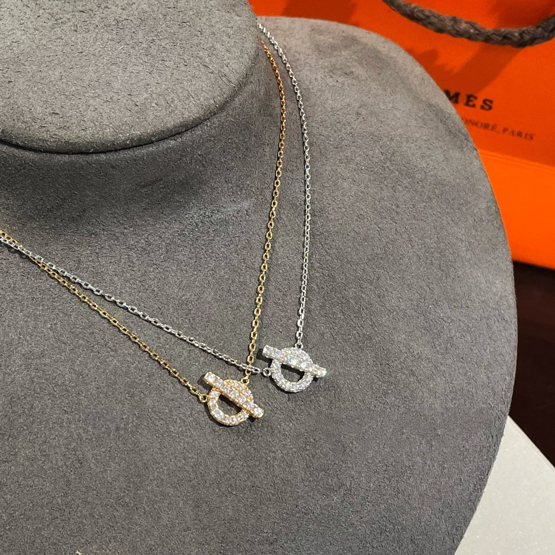 [LumiVibe]ECHAPEE NECKLACE DIAMOND