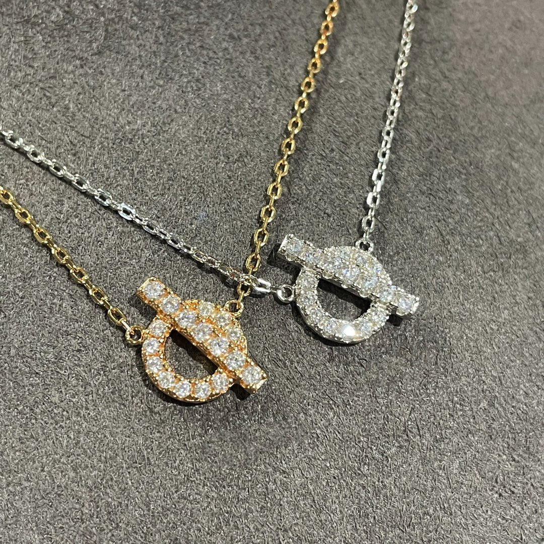 [LumiVibe]ECHAPEE NECKLACE DIAMOND