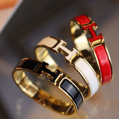 [LumiVibe]H BRACELET 12MM GOLD