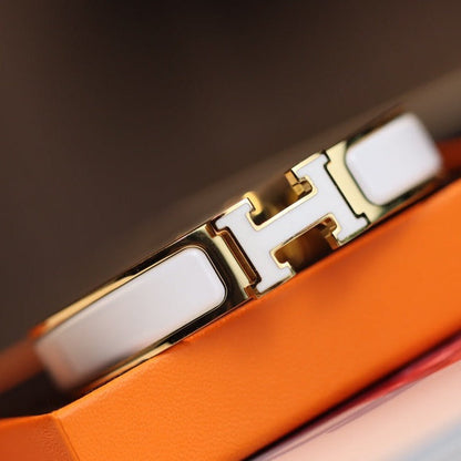 [LumiVibe]H BRACELET 12MM GOLD