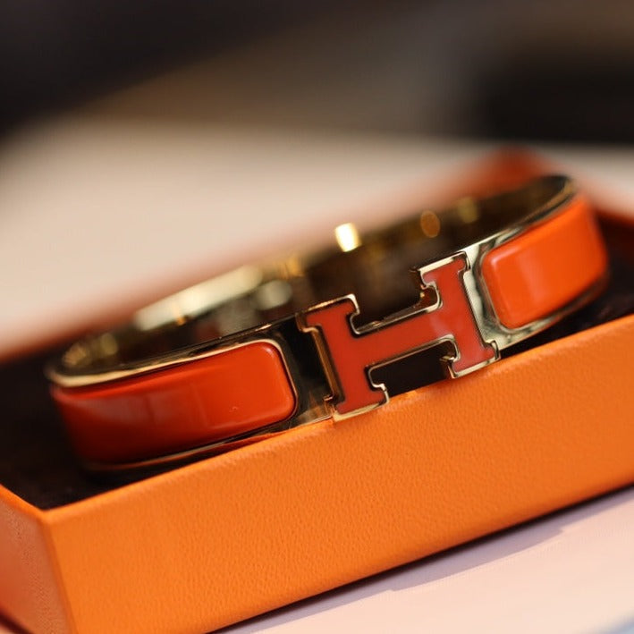 [LumiVibe]H BRACELET 12MM GOLD