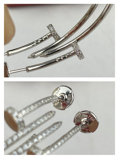[LumiVibe]JUSTE EARRINGS FULL DIAMONDS 1.8MM
