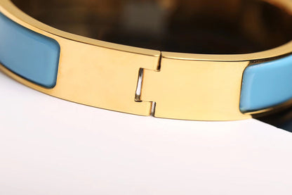 [LumiVibe]H CLOUD BLUE BRACELET GOLD DIAMOND