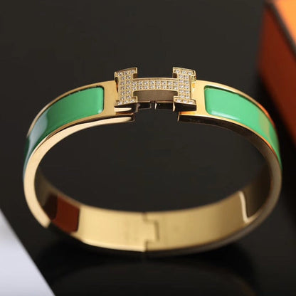 [LumiVibe]H BRACELET GOLD DIAMOND