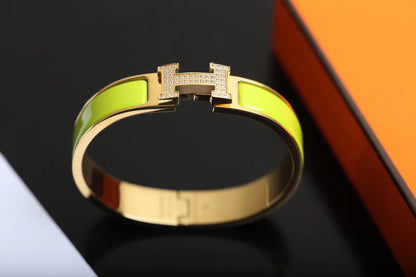 [LumiVibe]H BRACELET GOLD DIAMOND