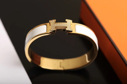 [LumiVibe]H BRACELET GOLD DIAMOND