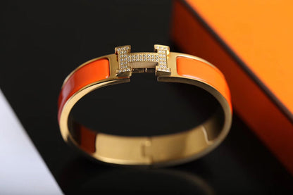 [LumiVibe]H BRACELET GOLD DIAMOND