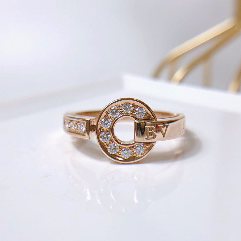 [LumiVibe]DREAM RING DIAMOND PINK GOLD