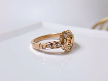 [LumiVibe]DREAM RING DIAMOND PINK GOLD