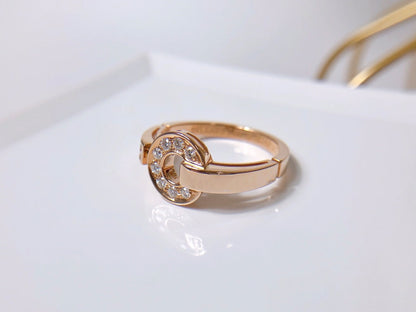 [LumiVibe]DREAM RING DIAMOND PINK GOLD