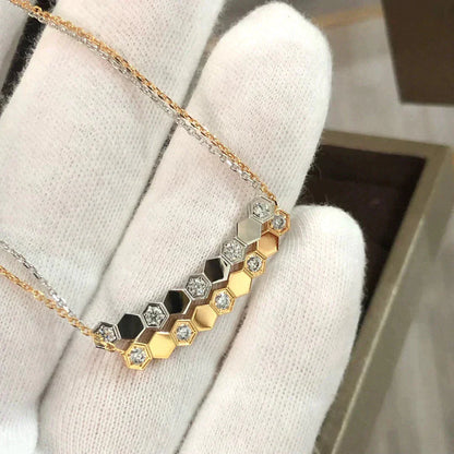 [LumiVibe]BEE LOVE NECKLACE DIAMOND