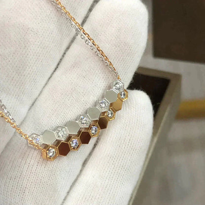 [LumiVibe]BEE LOVE NECKLACE DIAMOND