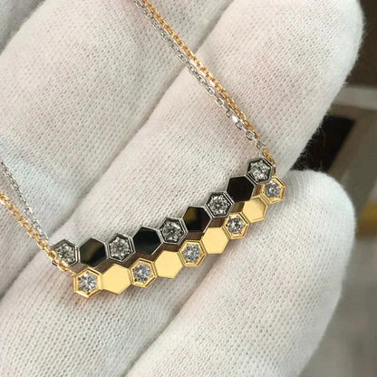 [LumiVibe]BEE LOVE NECKLACE DIAMOND