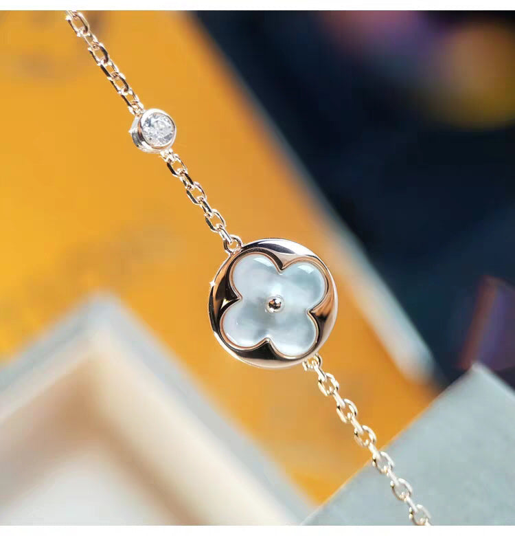 [LumiVibe]SUN MOP GOLD 1 DIAMOND NECKLACE