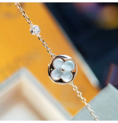 [LumiVibe]SUN MOP GOLD 1 DIAMOND NECKLACE