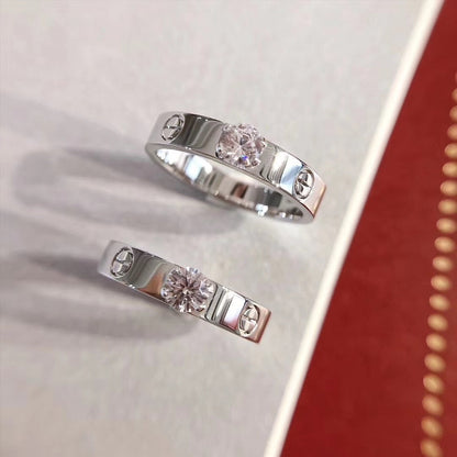 [LumiVibe]LOVE RING 3.6MM 1 BIG DIAMOND